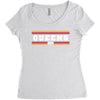 Queens Nyc Women's Triblend Scoop T-shirt