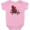 mushroom eater Baby Bodysuit