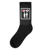 women thinking love Socks