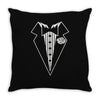 youth kids tuxedo Throw Pillow