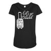 for travel enthusiasts! Maternity Scoop Neck T-shirt