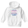 don't be jealous just because i'm a super cute november girl Youth Hoodie