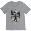 natural collapse V-Neck Tee