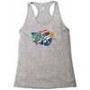 nasty woman vs trump Racerback Tank