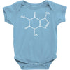 Caffeine Molecule Baby Bodysuit