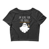 halloween booz Crop Top