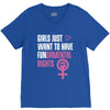 Girls Just Want to Have Fundamental Rights V-Neck Tee
