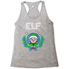 elf christmas Racerback Tank