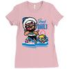 tresh daily Ladies Fitted T-Shirt