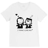 i love you V-Neck Tee