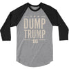 dump trump 3/4 Sleeve Shirt