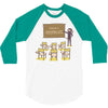 ninja school 3/4 Sleeve Shirt