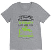 I Don't Need Therapy Just to Do Horseriding V-Neck Tee