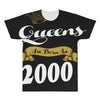 queens are born in 2000 All Over Men's T-shirt