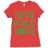 irish girls rock Ladies Fitted T-Shirt