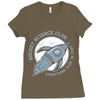rocket science club Ladies Fitted T-Shirt