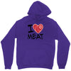 i love meat Unisex Hoodie