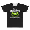 vegan mom's are superheroes! All Over Men's T-shirt