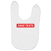 Fake Texts Hypebeast Baby Bibs