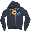 pac chomp Zipper Hoodie