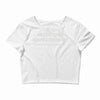 never take advice from me Crop Top