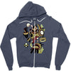 light commands Zipper Hoodie