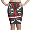 addict x mysterious al mask Pencil Skirts
