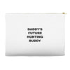 daddy future hunting buddy Accessory Pouches