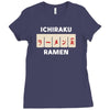 ichiraku ramen Ladies Fitted T-Shirt