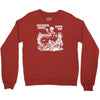 1955 old school hot rod outlaw gasser drag car blower Crewneck Sweatshirt