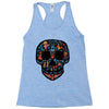 loco coco skul Racerback Tank
