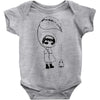 winter girl Baby Onesie