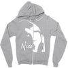nico retro velvet underground in stock Zipper Hoodie