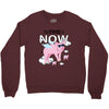 the time is now Crewneck Sweatshirt