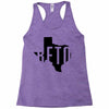 Beto Texas Map Racerback Tank