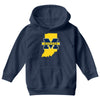 indiana for michigan Youth Hoodie