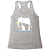 only elephants should wear ivory Racerback Tank