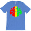 rasta skull and crossbones T-Shirt