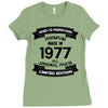 Premium Vintage  1977 Ladies Fitted T-Shirt