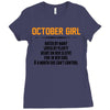 October Girl Hated By Many Ladies Fitted T-Shirt