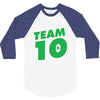 team 10 3/4 Sleeve Shirt