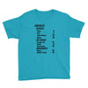 contents list Youth Tee