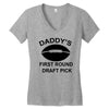 first round   draft pick Women's V-Neck T-Shirt