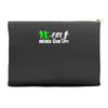 zombie never give up fun Accessory Pouches