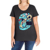 dead &amp; sea Ladies Curvy T-Shirt