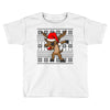 christmas reindeer dabbing Toddler T-shirt
