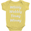 wibbly w0bbly Baby Onesie