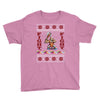 ugly sweater fight christmas t shirts Youth Tee