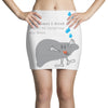 cloudy Mini Skirts
