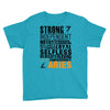Strong Independent Motivated Aries Youth Tee
